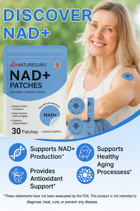 NAD+ Patches – Convenient Transdermal NAD+ Support for Daily Wellness