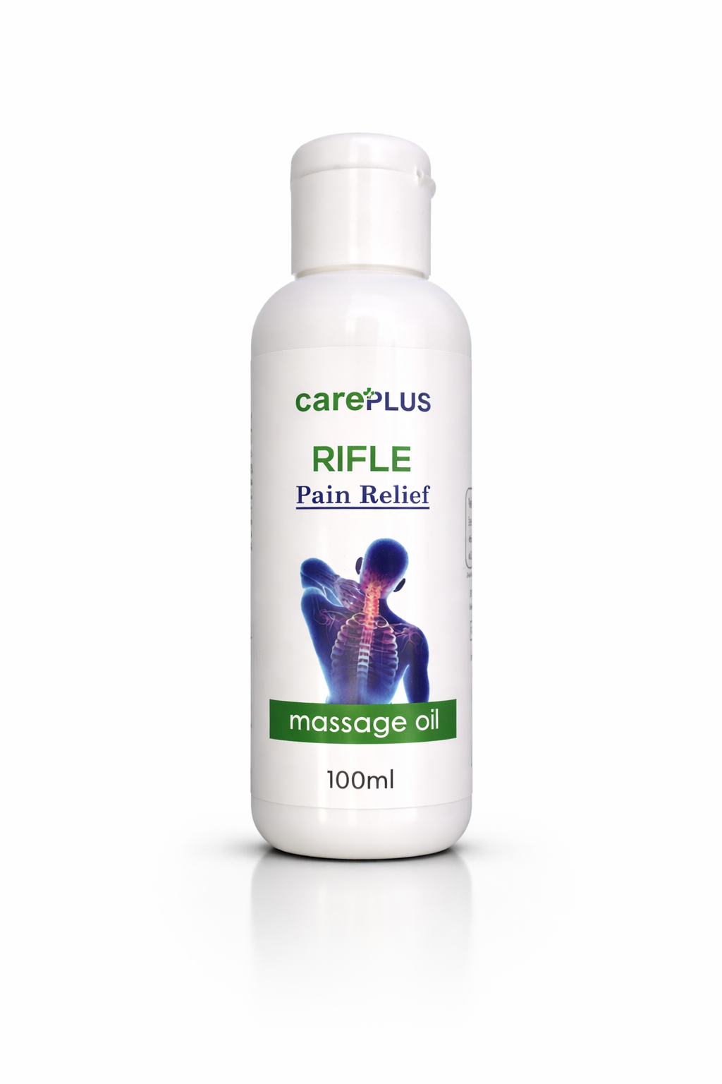RIFLE Pain Relief Massage Oil 100ml | Arnica, Turmeric & Ginger for Muscle & Joint Comfort
