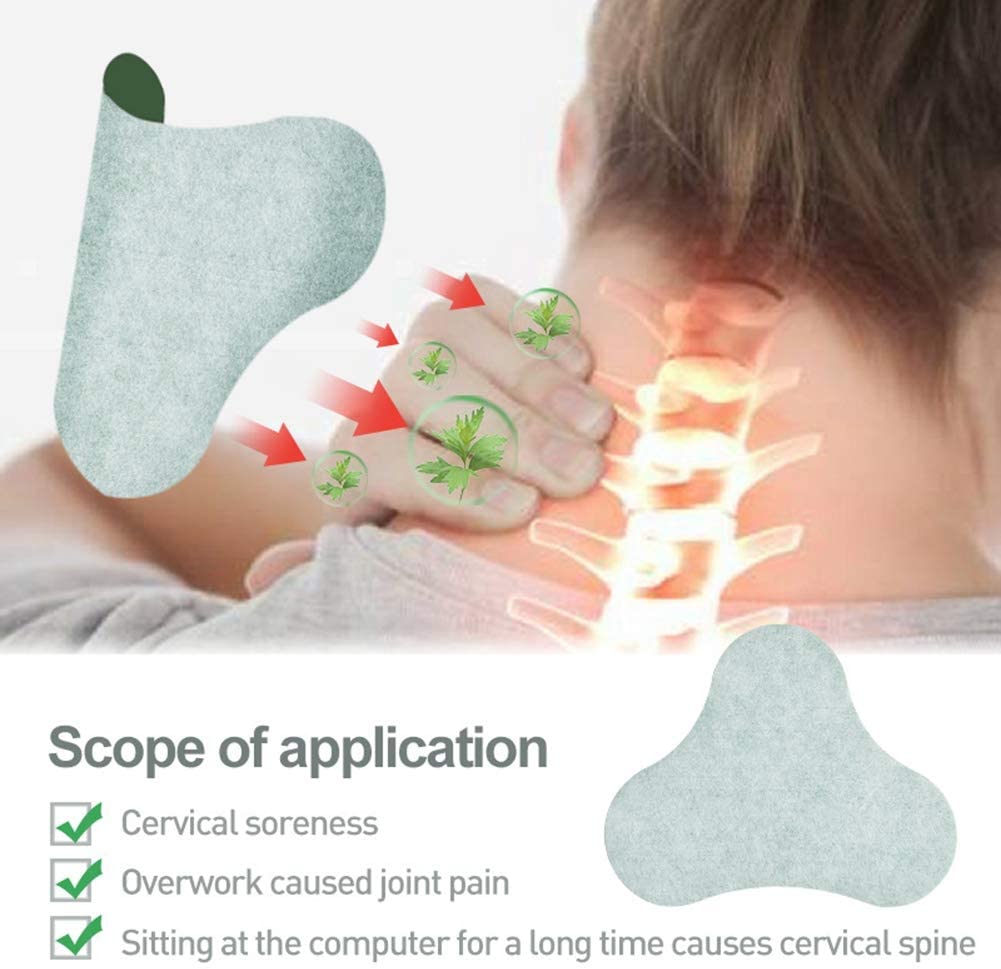 Cervical Pain Relief Patch – Deep Heat Neck & Shoulder Therapy (12 Hours)