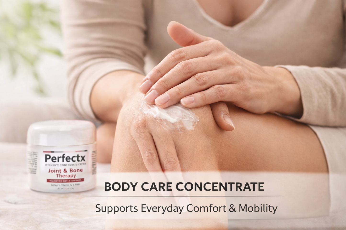 Perfectx Joint & Bone Support Cream 30g | Collagen, Vitamin K2 & MSM Body Care