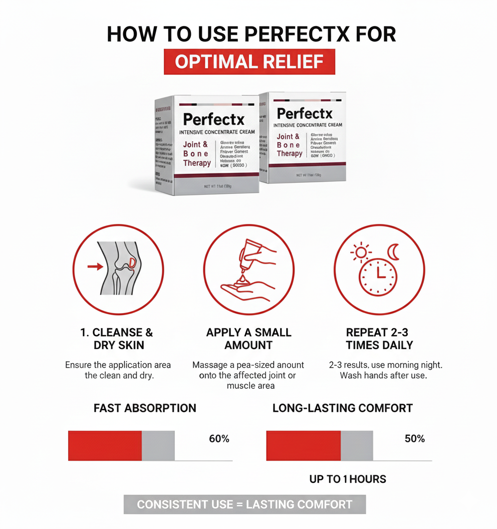 Perfectx Joint & Bone Support Cream 30g | Collagen, Vitamin K2 & MSM Body Care