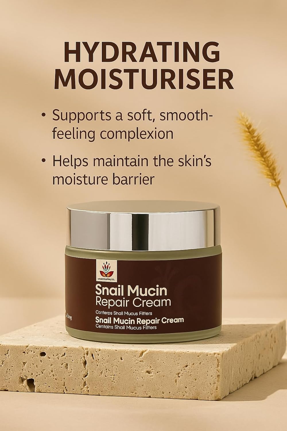Snail Mucin Repair Cream – Deep Hydration, Anti-Aging & Skin Barrier Care