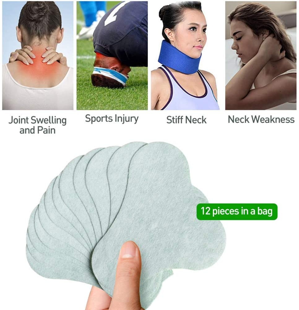 Cervical Pain Relief Patch – Deep Heat Neck & Shoulder Therapy (12 Hours)