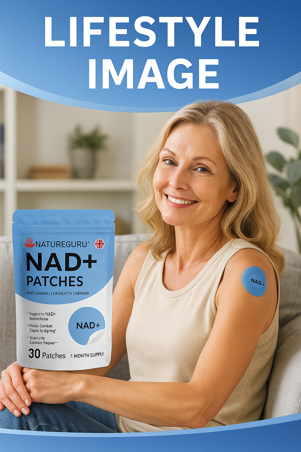 NAD+ Patches – Convenient Transdermal NAD+ Support for Daily Wellness