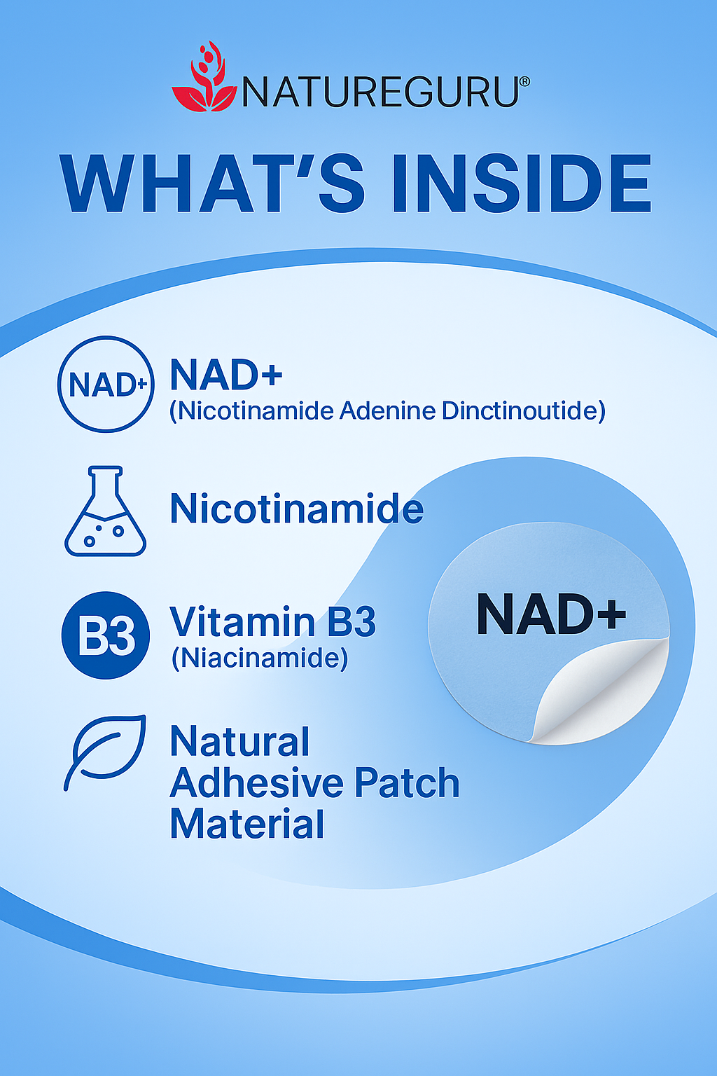 NAD+ Patches – Convenient Transdermal NAD+ Support for Daily Wellness