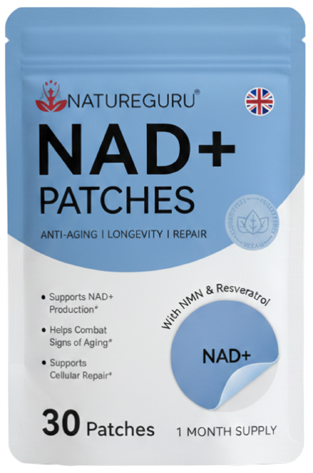 NAD+ Patches – Convenient Transdermal NAD+ Support for Daily Wellness
